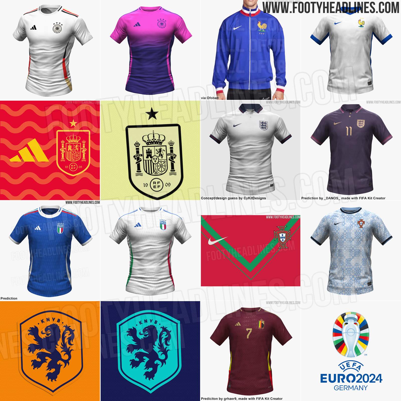 Euro 2024 Kits  